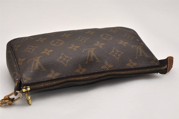 Authentic Louis Vuitton Monogram Pochette Accessoires Pouch M51980 LV Junk 9666J