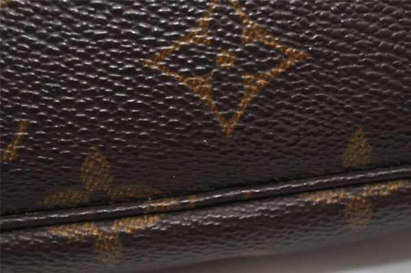 Authentic Louis Vuitton Monogram Pochette Accessoires Pouch M51980 LV Junk 9666J