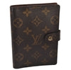 Authentic Louis Vuitton Monogram Agenda PM Notebook Cover R20005 LV 9667I