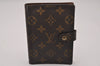 Authentic Louis Vuitton Monogram Agenda PM Notebook Cover R20005 LV 9667I
