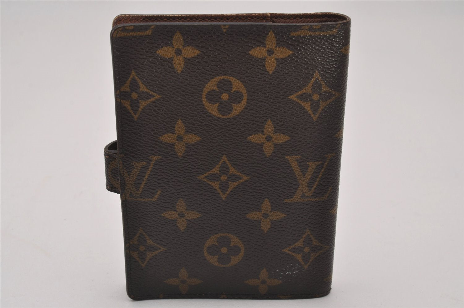 Authentic Louis Vuitton Monogram Agenda PM Notebook Cover R20005 LV 9667I