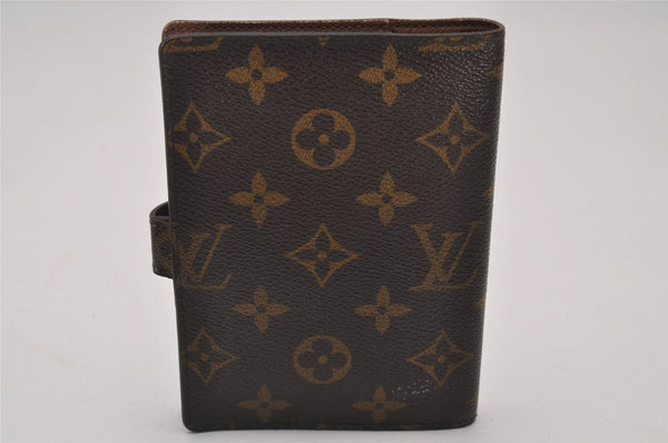 Authentic Louis Vuitton Monogram Agenda PM Notebook Cover R20005 LV 9667I