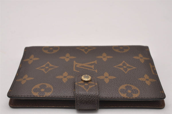 Authentic Louis Vuitton Monogram Agenda PM Notebook Cover R20005 LV 9667I