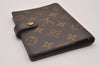 Authentic Louis Vuitton Monogram Agenda PM Notebook Cover R20005 LV 9667I