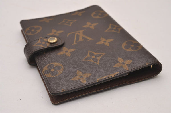Authentic Louis Vuitton Monogram Agenda PM Notebook Cover R20005 LV 9667I