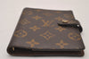 Authentic Louis Vuitton Monogram Agenda PM Notebook Cover R20005 LV 9667I