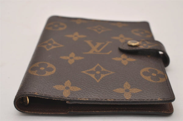 Authentic Louis Vuitton Monogram Agenda PM Notebook Cover R20005 LV 9667I