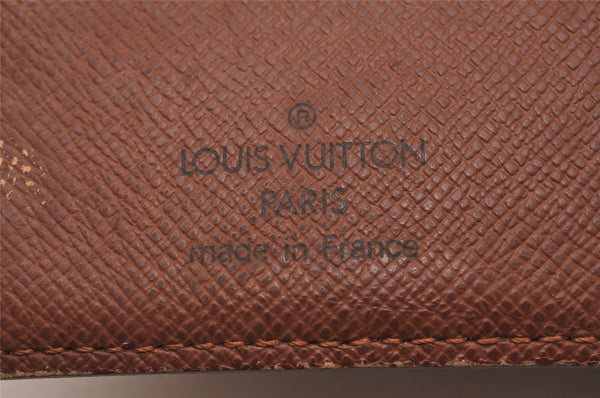 Authentic Louis Vuitton Monogram Agenda PM Notebook Cover R20005 LV 9667I