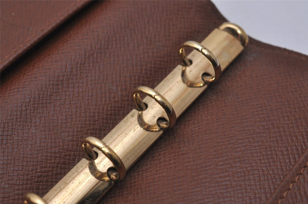 Authentic Louis Vuitton Monogram Agenda PM Notebook Cover R20005 LV 9667I