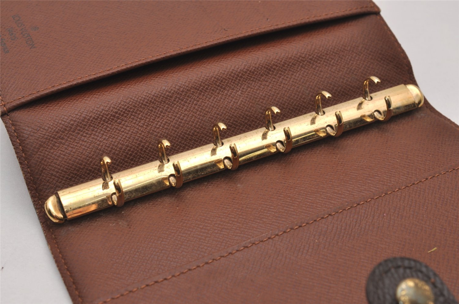 Authentic Louis Vuitton Monogram Agenda PM Notebook Cover R20005 LV 9667I