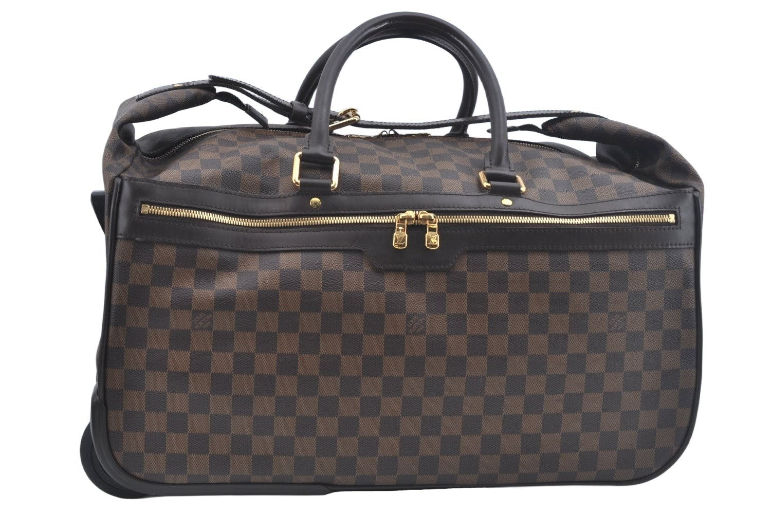 Authentic Louis Vuitton Damier Eole 50 Travel Bag Carry Case N23205 LV 9668I
