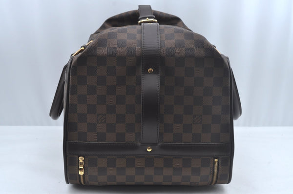Authentic Louis Vuitton Damier Eole 50 Travel Bag Carry Case N23205 LV 9668I