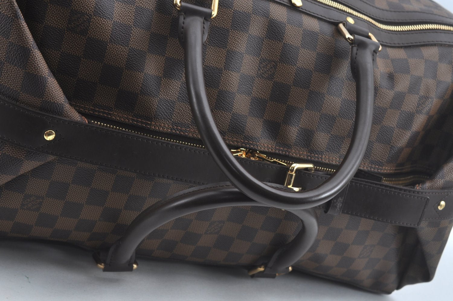 Authentic Louis Vuitton Damier Eole 50 Travel Bag Carry Case N23205 LV 9668I