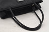 Authentic PRADA Vintage Nylon Tessuto Hand Bag Purse Black 9669I