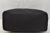 Authentic PRADA Vintage Nylon Tessuto Hand Bag Purse Black 9669I