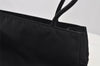 Authentic PRADA Vintage Nylon Tessuto Hand Bag Purse Black 9669I