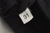 Authentic PRADA Vintage Nylon Tessuto Hand Bag Purse Black 9669I