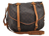 Authentic Louis Vuitton Monogram Saumur 43 Shoulder Cross Bag M42252 Junk 9669J