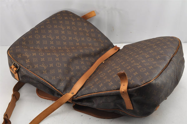 Authentic Louis Vuitton Monogram Saumur 43 Shoulder Cross Bag M42252 Junk 9669J