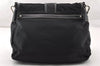 Authentic PRADA Nylon Tessuto Leather Shoulder Cross Body Bag VA0768 Black 9671I