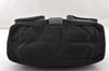 Authentic PRADA Nylon Tessuto Leather Shoulder Cross Body Bag VA0768 Black 9671I