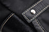 Authentic PRADA Nylon Tessuto Leather Shoulder Cross Body Bag VA0768 Black 9671I
