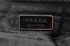Authentic PRADA Nylon Tessuto Leather Shoulder Cross Body Bag VA0768 Black 9671I