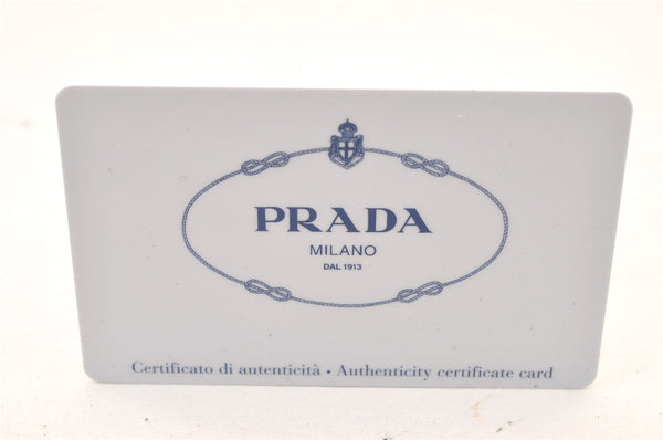 Authentic PRADA Nylon Tessuto Leather Shoulder Cross Body Bag VA0768 Black 9671I