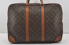 Authentic Louis Vuitton Monogram Sirius 45 Travel Boston Bag 2compartments 9672I