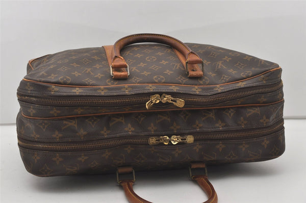 Authentic Louis Vuitton Monogram Sirius 45 Travel Boston Bag 2compartments 9672I