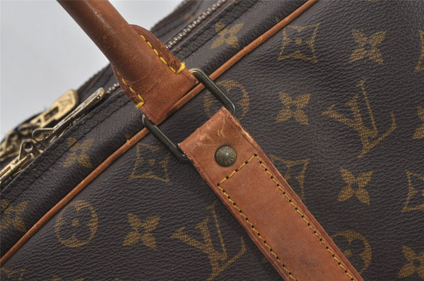 Authentic Louis Vuitton Monogram Sirius 45 Travel Boston Bag 2compartments 9672I