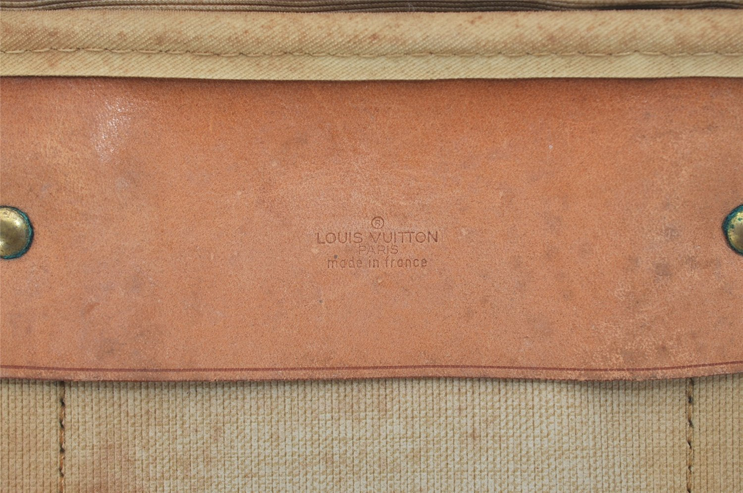 Authentic Louis Vuitton Monogram Sirius 45 Travel Boston Bag 2compartments 9672I