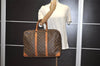 Authentic Louis Vuitton Monogram Sirius 45 Travel Boston Bag 2compartments 9672I
