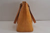 Authentic Louis Vuitton Vernis Houston Shoulder Hand Bag Yellow M91004 LV 9672J