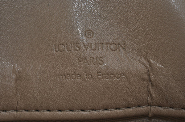 Authentic Louis Vuitton Vernis Houston Shoulder Hand Bag Yellow M91004 LV 9672J