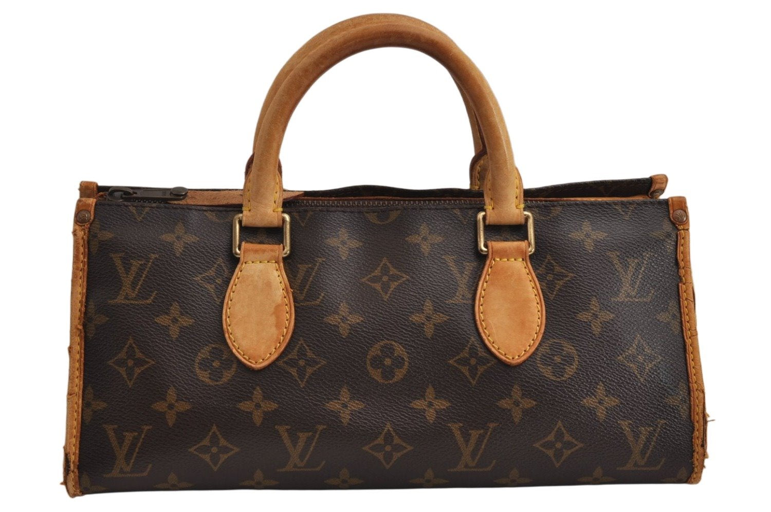 Authentic Louis Vuitton Monogram Popincourt Hand Bag M40009 LV 9673J