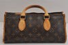 Authentic Louis Vuitton Monogram Popincourt Hand Bag M40009 LV 9673J