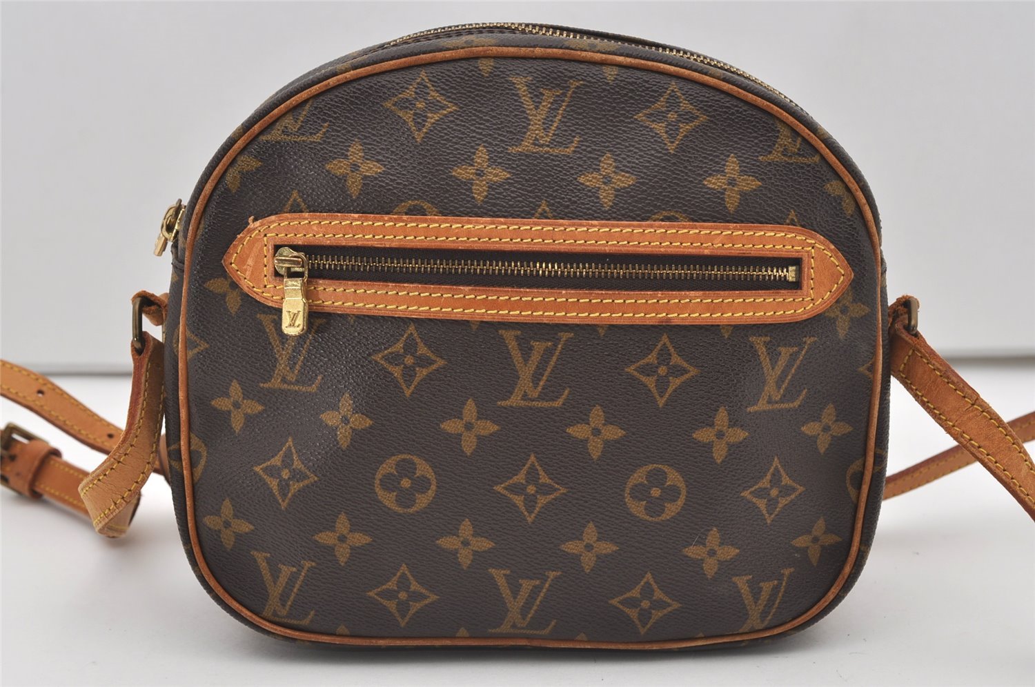 Authentic Louis Vuitton Monogram Senlis Shoulder Cross Bag M51222 Junk 9674I