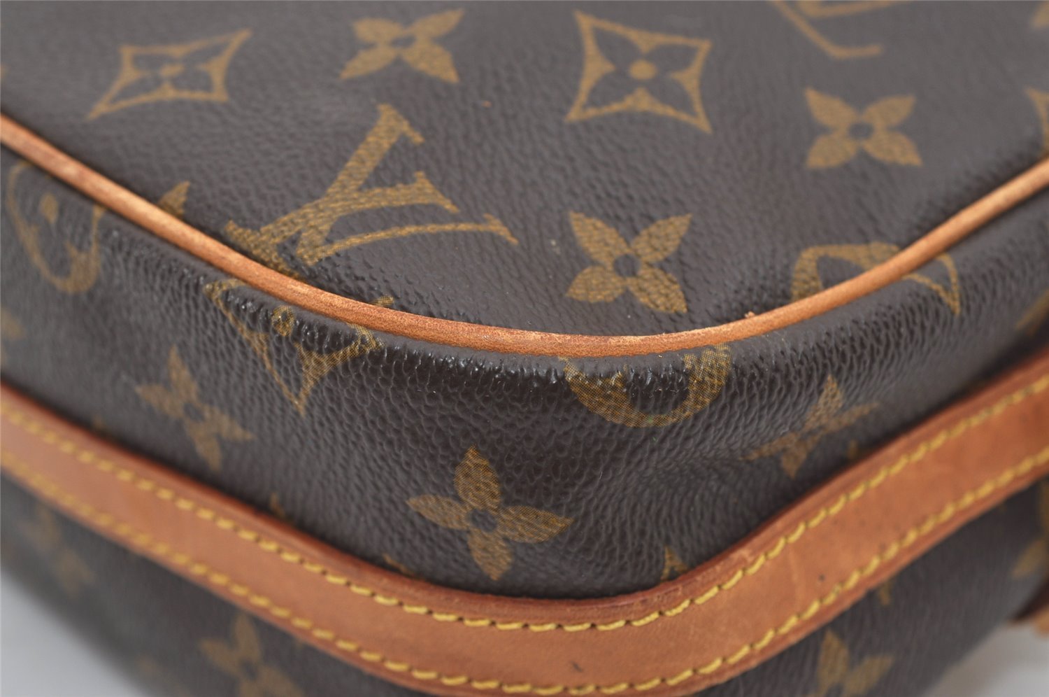 Authentic Louis Vuitton Monogram Senlis Shoulder Cross Bag M51222 Junk 9674I