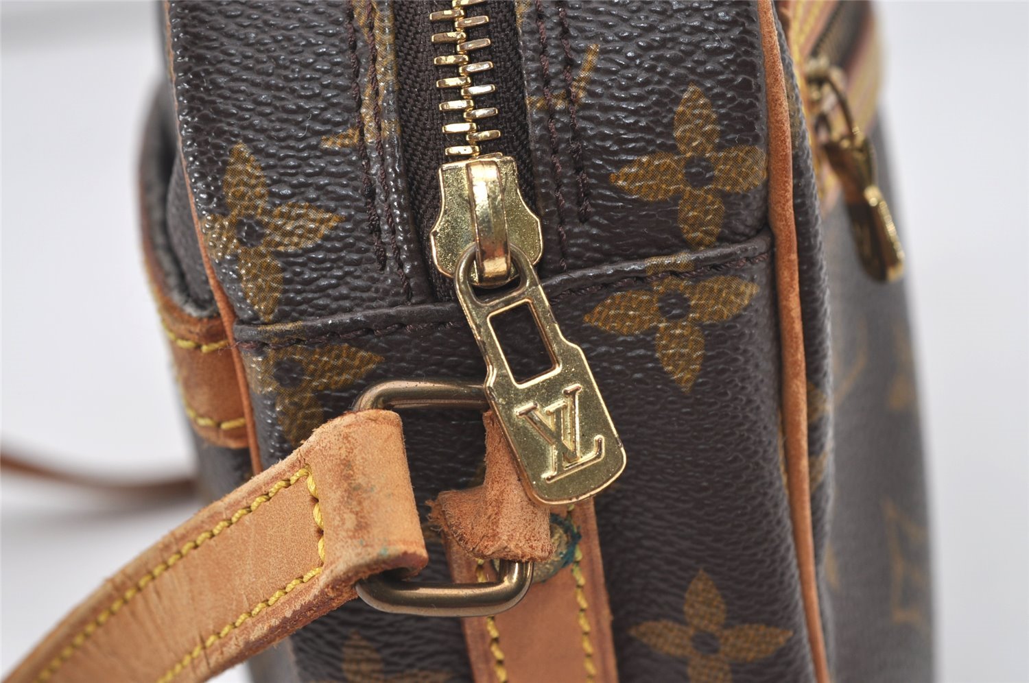 Authentic Louis Vuitton Monogram Senlis Shoulder Cross Bag M51222 Junk 9674I