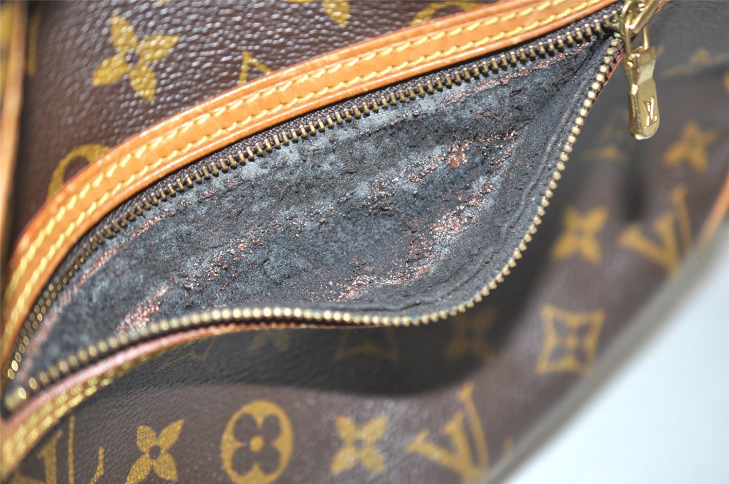 Authentic Louis Vuitton Monogram Senlis Shoulder Cross Bag M51222 Junk 9674I