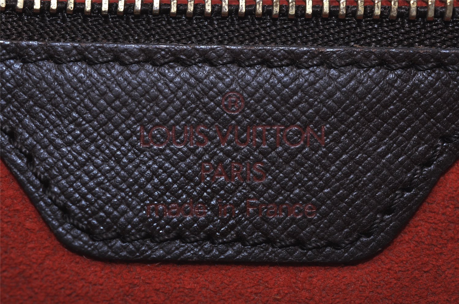 Authentic Louis Vuitton Damier Marais Bucket Shoulder Tote Bag N42240 LV 9675I