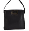 Authentic Salvatore Ferragamo 2Way Shoulder Hand Bag Leather Black SF 9675J