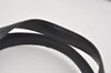 Authentic CHANEL New Travel Line Shoulder Tote Bag Nylon Leather Black 9676I