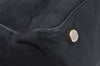 Authentic CHANEL New Travel Line Shoulder Tote Bag Nylon Leather Black 9676I