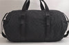 Auth Louis Vuitton Damier Aventure Practical 2Way Boston Bag M97058 Black 9676J