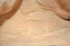 Authentic GUCCI Web Sherry Line Clutch Hand Bag GG PVC Leather Brown Junk 9677I