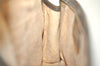 Authentic GUCCI Web Sherry Line Clutch Hand Bag GG PVC Leather Brown Junk 9677I