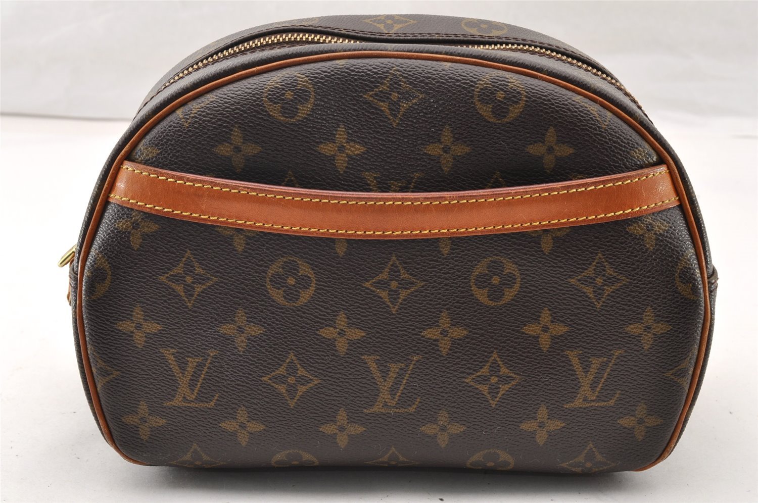 Authentic Louis Vuitton Monogram Blois Shoulder Cross Body Bag M51221 LV 9678I