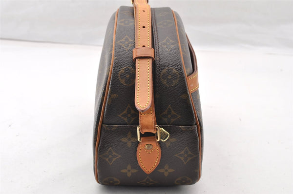 Authentic Louis Vuitton Monogram Blois Shoulder Cross Body Bag M51221 LV 9678I
